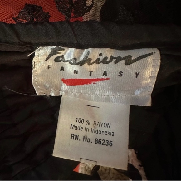 Vintage Fashion Fantasy Black Beaded 90’s Y2K Cropped Bustier - Picture 6 of 7